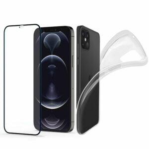 Pack Protection iPhone 12 Pro Max Coque Verre Trempe 3D