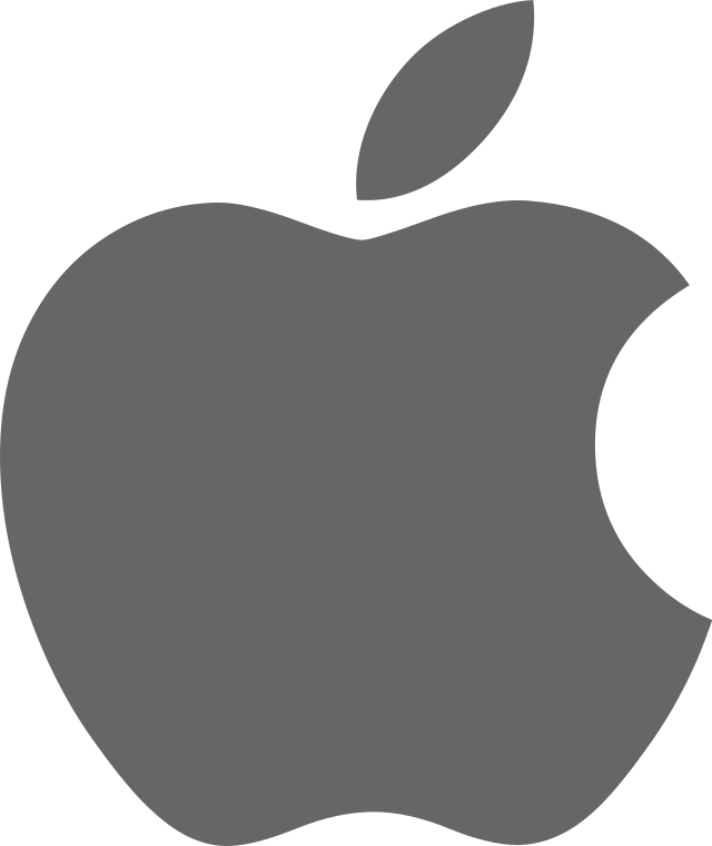 Apple logo dark grey.svg